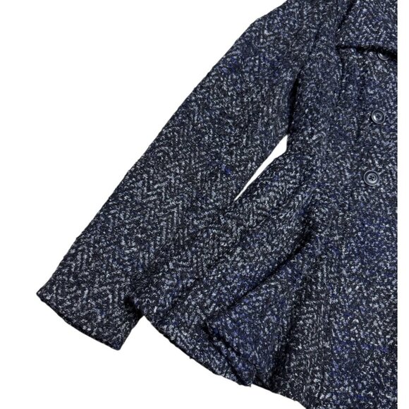 FREE PEOPLE Knit Luxury Designer Flared Casual Jacket Coat Womens Size 4 /Small - Picture 4 of 6